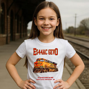 Vintage GE ES44AC GEVO Diesel Lokomotive T-Shirt