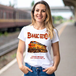 Vintage GE ES44AC GEVO Diesel Lokomotive T-Shirt