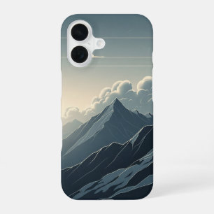 Vintage-Gebirgszug iPhone 16 Hülle