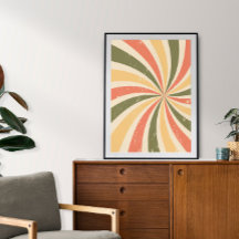 Vintage gebogene Strahlen