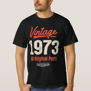 Vintage Geboren 1973 - 49. Geburtstag Retro Klassi T-Shirt