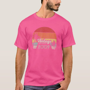 Vintage Geboren 2009 13. Geburtstag 13 Jahre a T-Shirt
