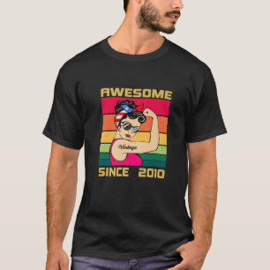 Vintage Geburtstagsgeschenke 2010 für 11-jährige F T-Shirt
