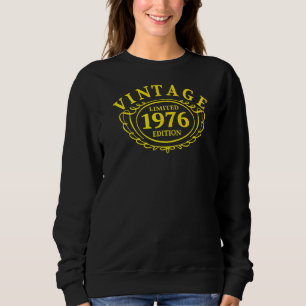 Vintage Geburtstagsidee von 1976 Sweatshirt