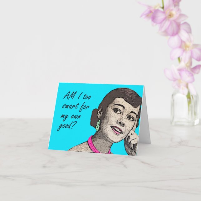 Vintage Geburtstagskarte Karte (Orchidee)