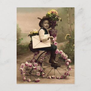 Vintage Geburtstagskarte Postkarte