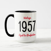 Vintage Geburtstagsparty 1957 alt bis perfekt 60