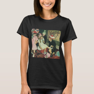 Vintage Geburtstagsparty, Button den Schwanz auf d T-Shirt