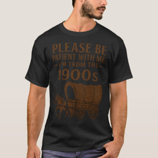 Vintage Geduld, ich bin von 1900er Klassiker Grafi T-Shirt
