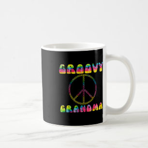 Vintage Gefärbte Krawatte Friedenszeichen Groovy O Kaffeetasse
