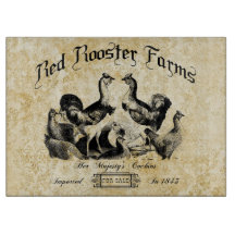 Vintage Geflügelfarm-Werbung