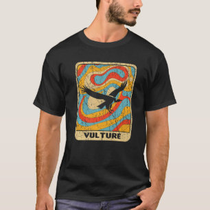 Vintage Geier Kondor Raubvogel Vogelbeobachtung Vo T-Shirt
