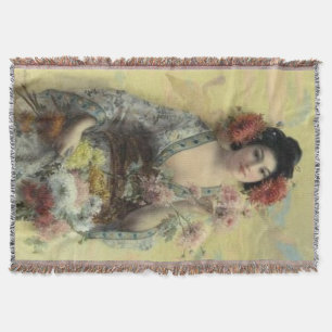 Vintage-Geisha-Decke Decke