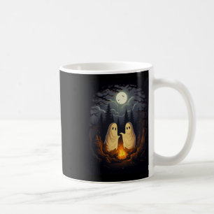 Vintage-Geist-Camping-Lagerfeuer-Gothic-Halloween- Kaffeetasse