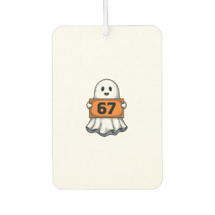 Vintage-Geist-Nummer-67-Halloween-Shirt-Design_1 Autolufterfrischer