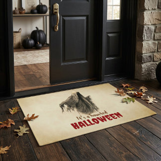 Vintage-Geister-Halloween-Willkommensmatte Deko Fußmatte