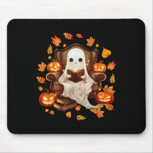 Vintage-Geister-Lesebuch Liebhaber Gothic-Hallowee Mousepad