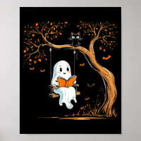 Vintage-Geister-Swing-Lese-Schwingen-Halloween