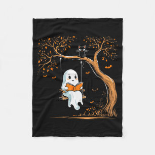 Vintage-Geister-Swing-Lesebuch schwingendes Hallow Fleecedecke