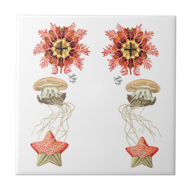 Vintage Gelee Fliese (Vorderseite)