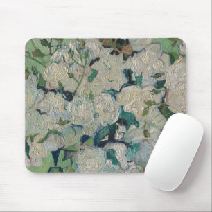 Vintage-Gemälde von Vincent Van Gogh Rosen Blumen Mousepad