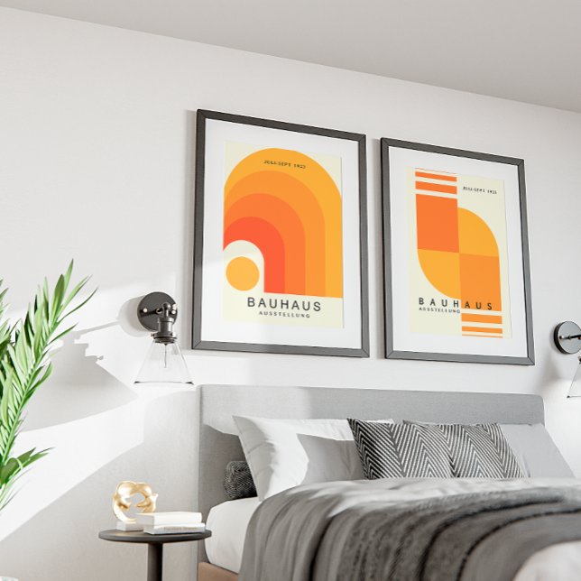 Vintage Geometric Art Poster | Mid-Century Modern  (Von Creator hochgeladen)