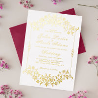 Vintage Geometrie — Klassische Motif Hochzeit