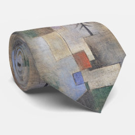 Vintage-geometrische Leinwand - Abstrakte Kunst Krawatte