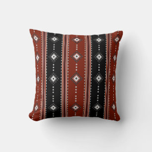 Vintage geometrisches ethnisches nahtloses Muster Kissen