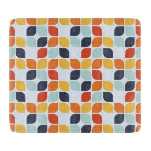 Vintage geometrisches Muster Schneidebrett