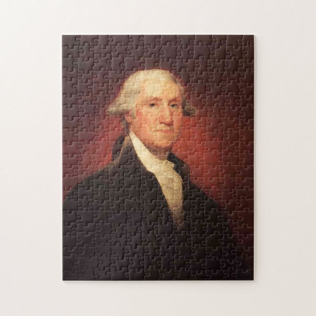 Vintage George- Washingtonporträt-Malerei Puzzle (Vertikal)