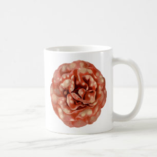 Vintage Gepunktete Hübsche Blume Kaffeetasse