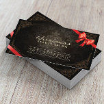 Vintage Gerahmte Geschenkgutscheine aus Damaskus Rabattkarte<br><div class="desc">Vintage Gerahmte Damaskus Red Ribbon Geschenkgutscheine Karten.</div>