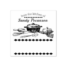 Vintage Geräte aus der Küche der Briefmarke