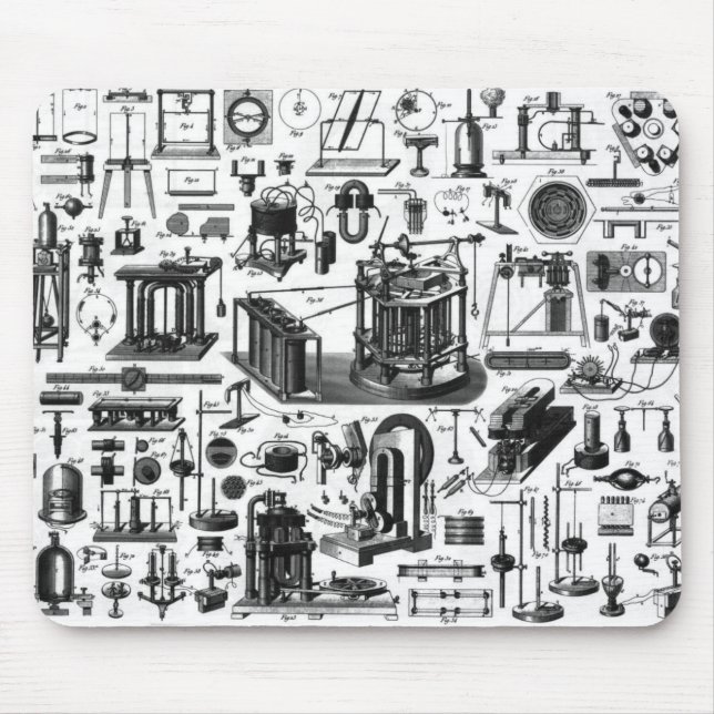 VINTAGE GERÄTE MOUSEPAD (Vorne)