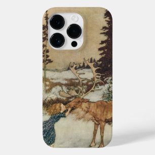 Vintage Gerda und das Rentier von Edmund Dulac Case-Mate iPhone Hülle