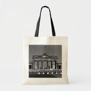 Vintage Germany Berlin Brandenburg Gate 1970 Tragetasche