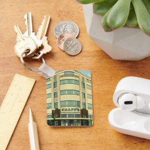 Vintage Geschäft, Kaufhaus Knapp Schlüsselanhänger