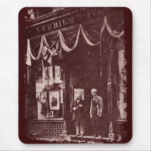 Vintage Geschäfts-Front Mousepad