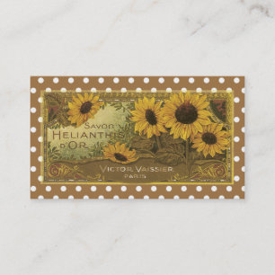 Vintage Geschäfts-Karte Visitenkarte