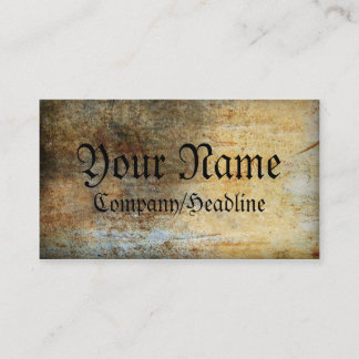 Vintage Geschäfts-Karte Visitenkarte
