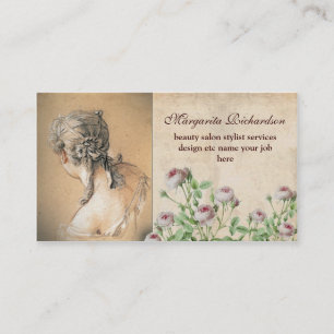 Vintage Geschäftskarten des Visitenkarte