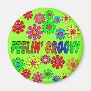 Vintage Geschenke aus den 1970er Jahren "Feelin' G Magnet