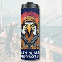 Vintage Geschenke für den Eagle-Vater Thermosbecher