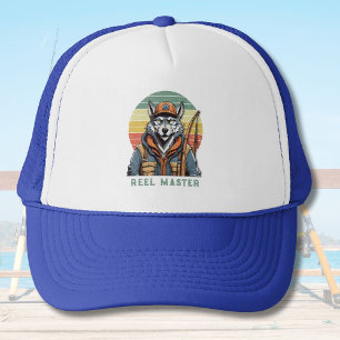 Vintage Geschenke für die Ruhestätte von Wolf für Truckerkappe