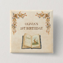 Vintage-Geschichtenbuch zum ersten Geburtstag
