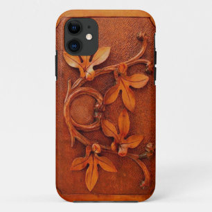 Vintage geschnitzte Holz iPhone 5 Hülle