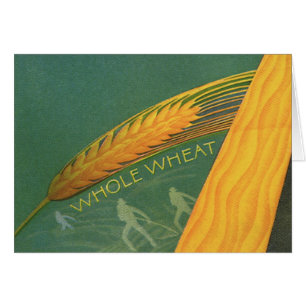 Vintage gesunde Lebensmittel, Vollkornbrot