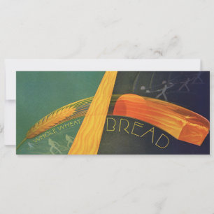 Vintage gesunde Lebensmittel, Vollkornbrot