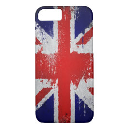 Vintage Gewerkschaft Jack uk Flag Design iPhone-7  iPhone 8/7 Hülle